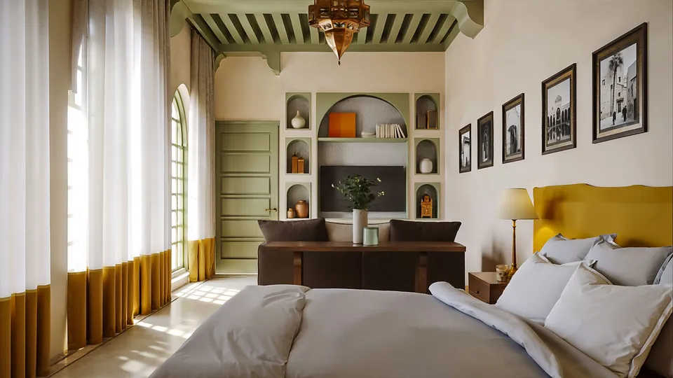 Riad Bab Hmer, chambre