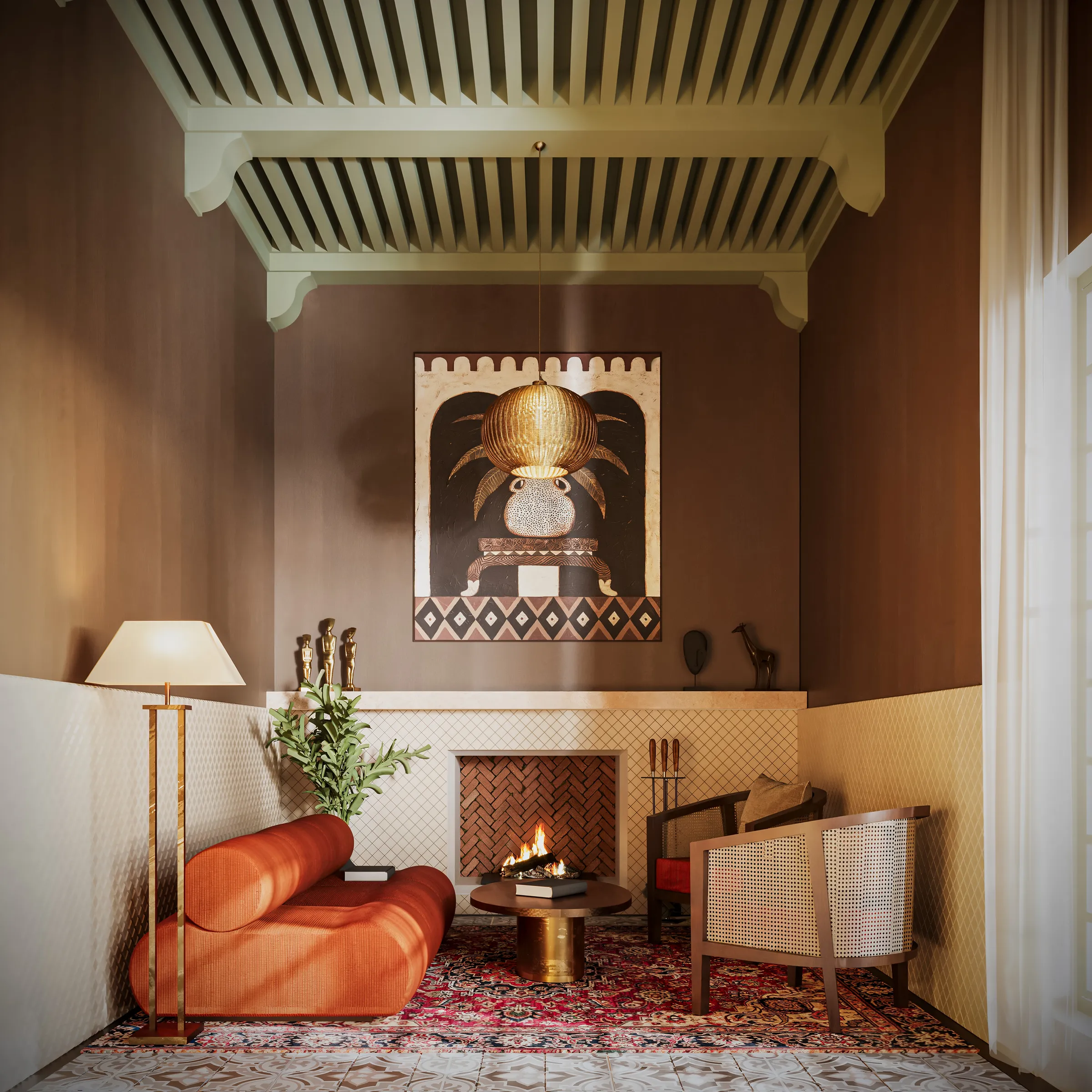 Riad Bab Hmer, salon