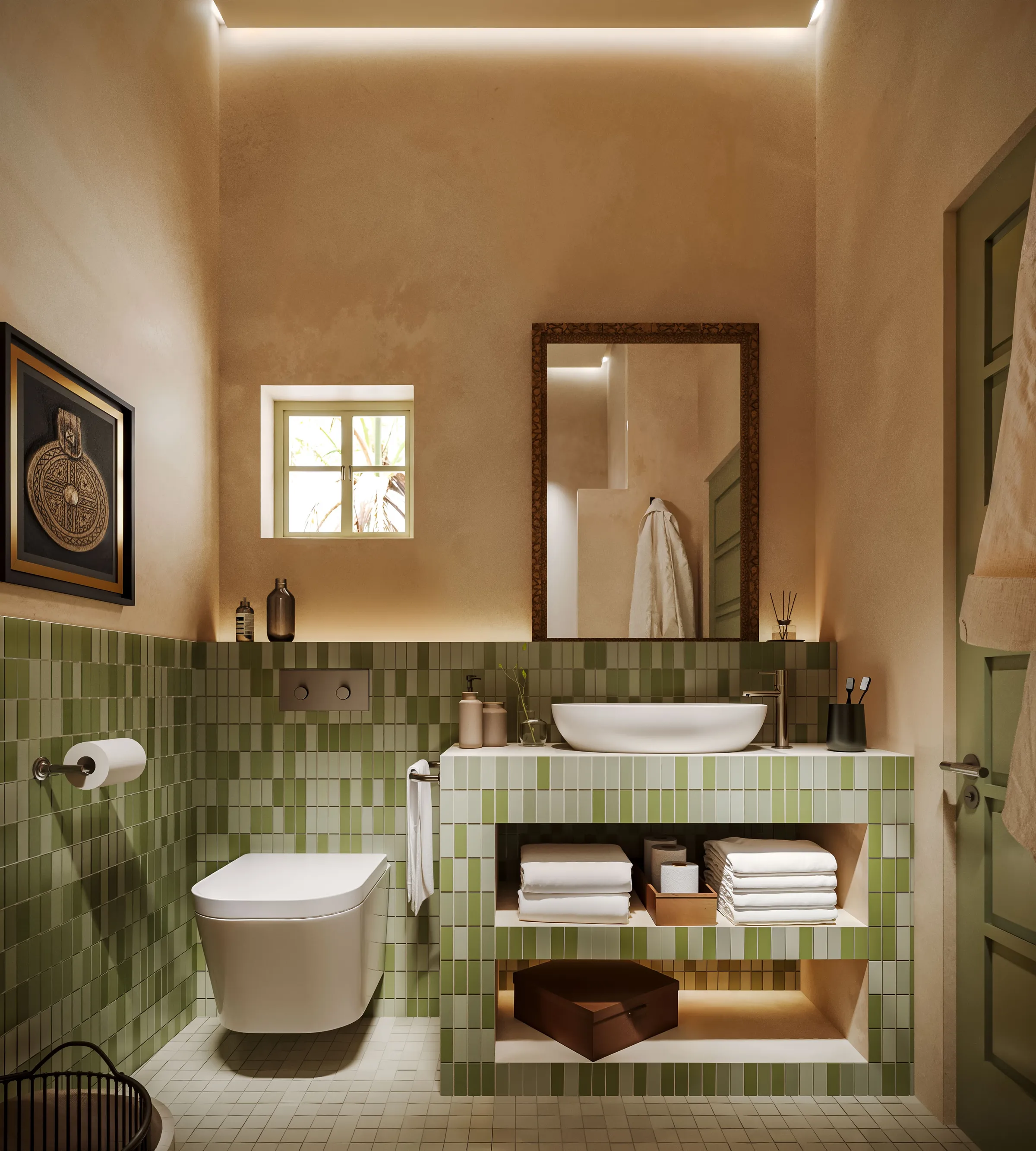 Riad Bab Hmer, salle de bain