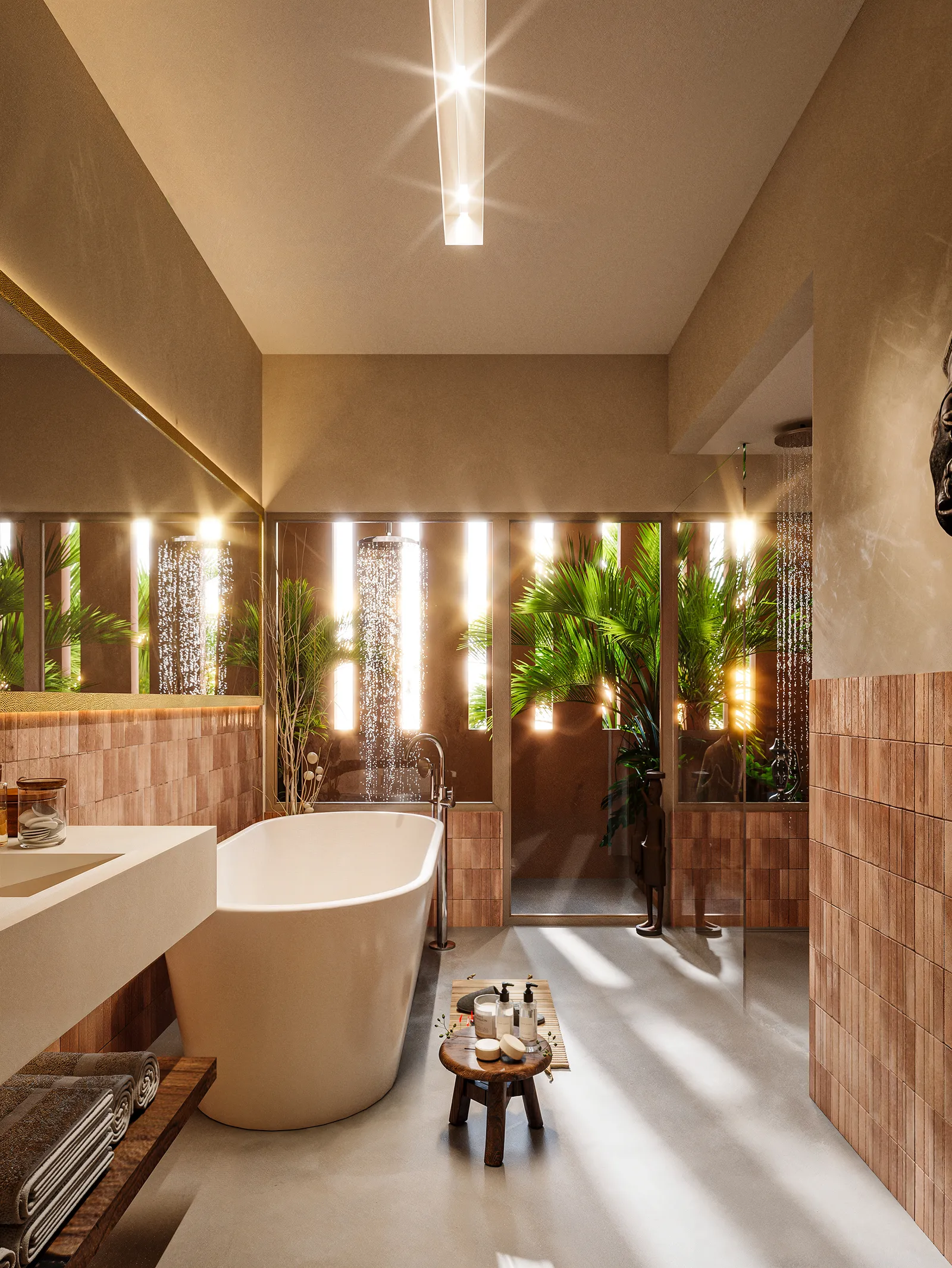 Villa Kactus, salle de bain