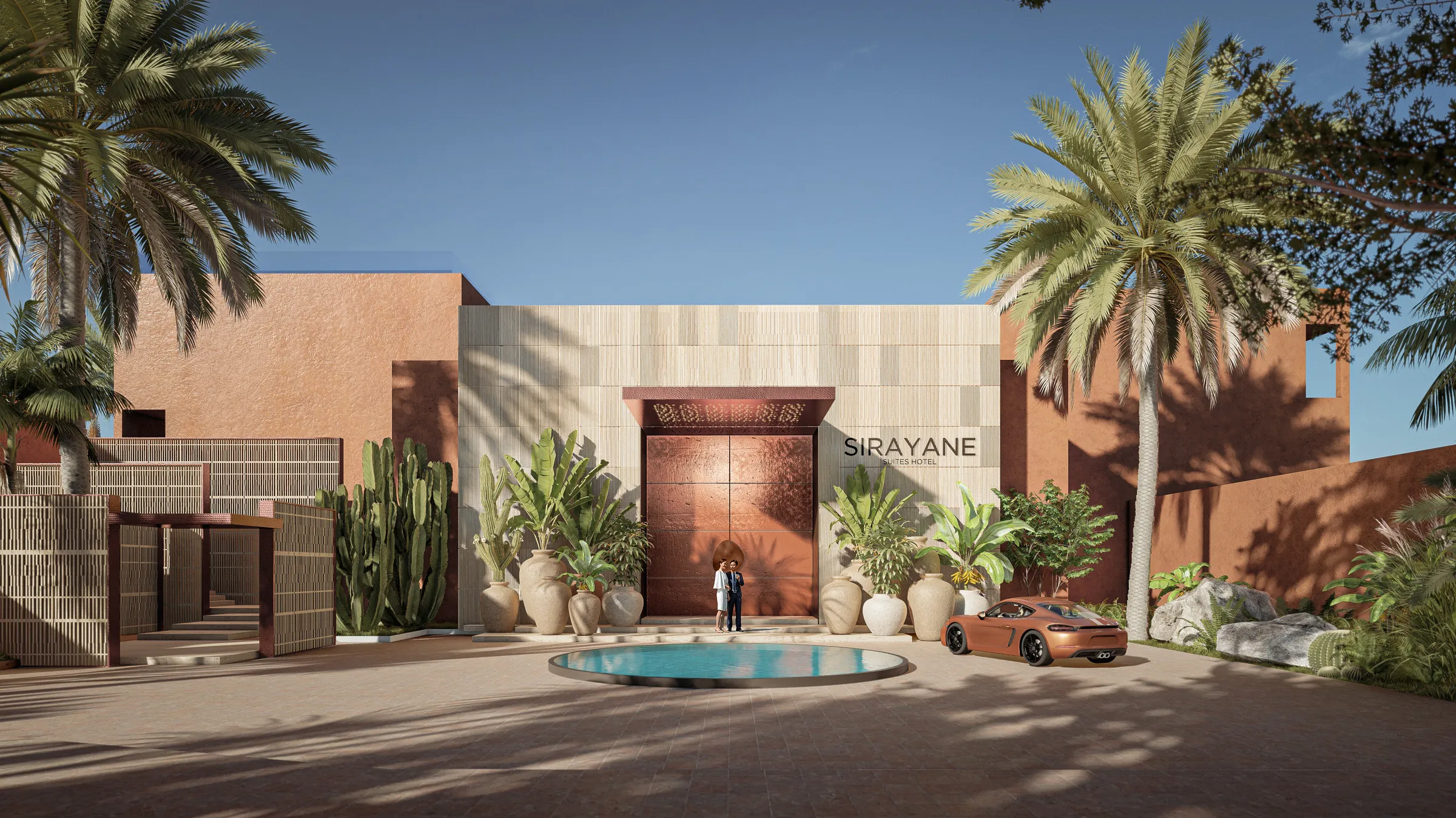 Kimpton Marrakech by Sirayane, façade principale
